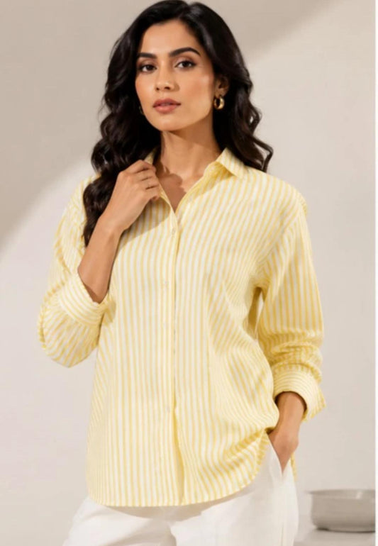Yellow Striped Shirt
