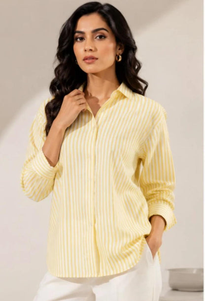 Yellow Striped Shirt