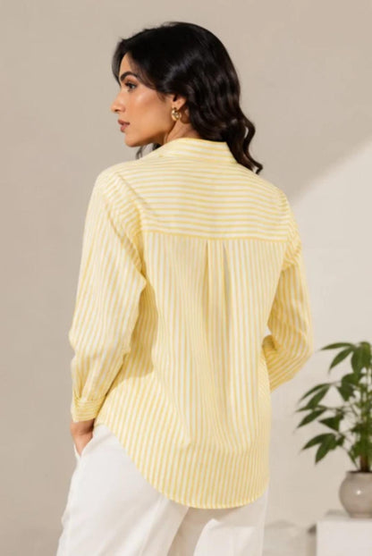 Yellow Striped Shirt