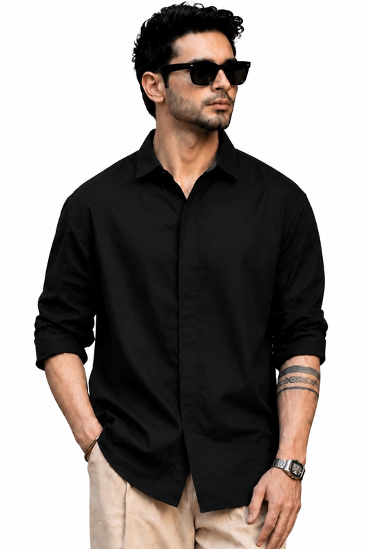 Black Casual Shirt – STC Fashion