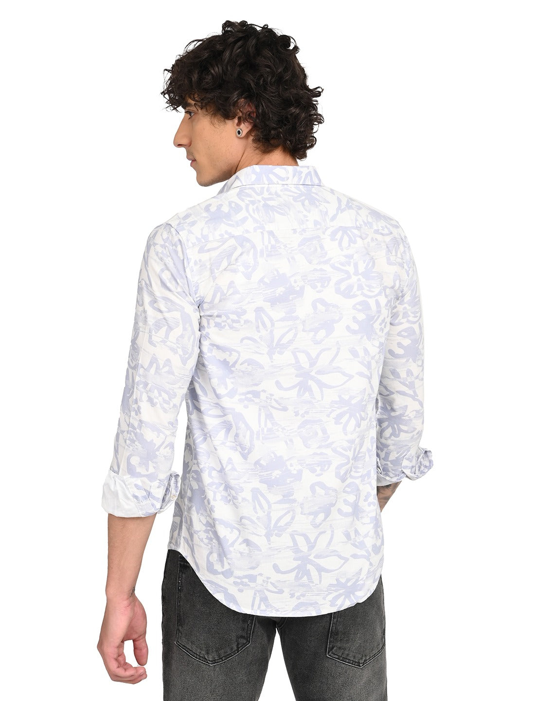 Blue Floral Shirt – STC Fashion