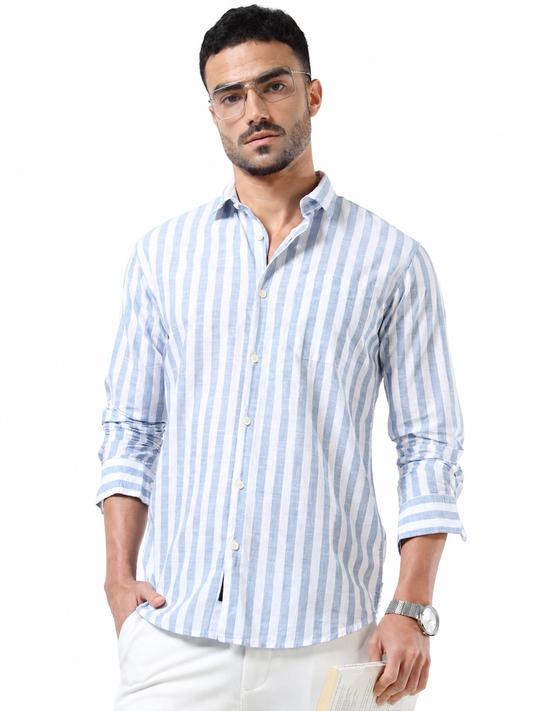 Blue Stripe Shirt – STC Fashion