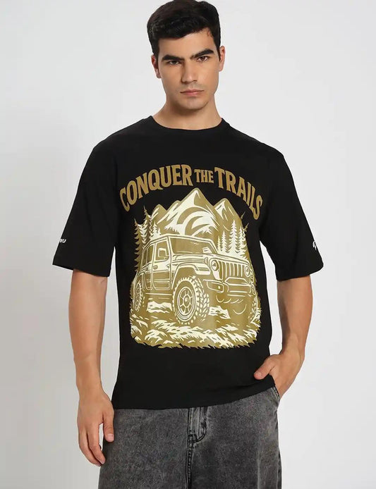 Black Golden Crest T-Shirt – KIXOR