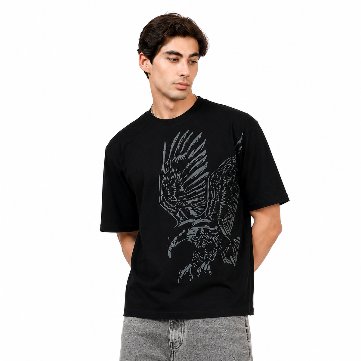 Black Heritage Eagle T-Shirt – KIXOR
