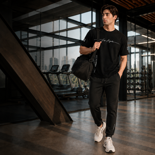 Black Los Angeles T-Shirt – KIXOR