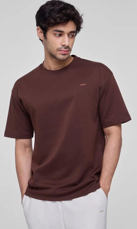 Chocolate Boxy T-Shirt – KIXOR