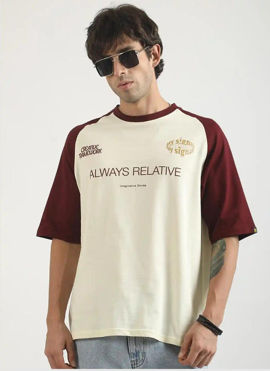 Cream Raglan T-Shirt – KIXOR