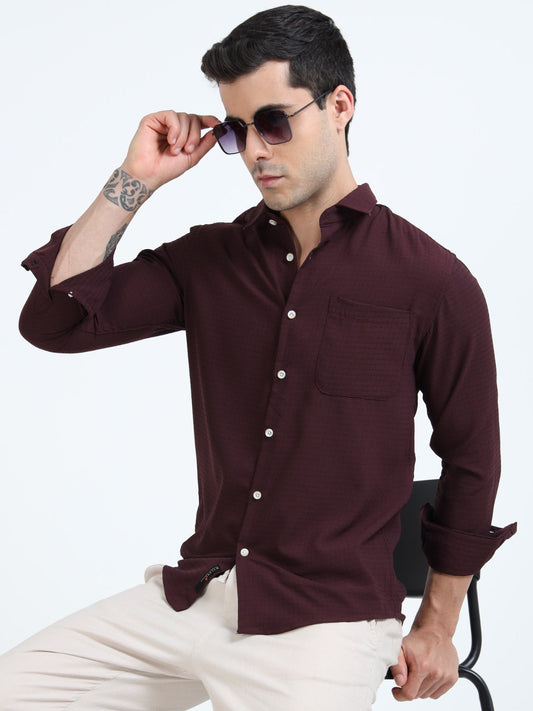Maroon Shirt – STC Fashion