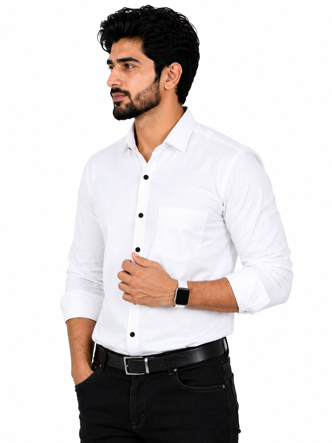 White Formal Shirt – STC Fashion