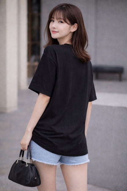 Black Girl Eye Graphic T-Shirt for women